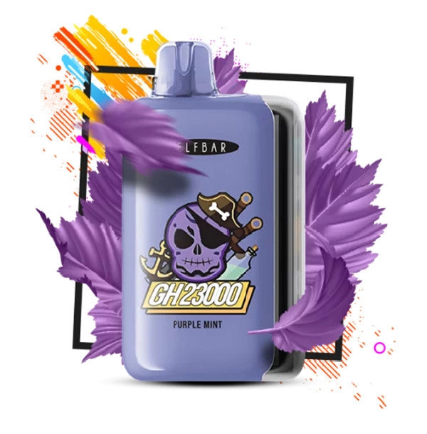 ELFBAR GH 23000 PURPLE MINT 5%