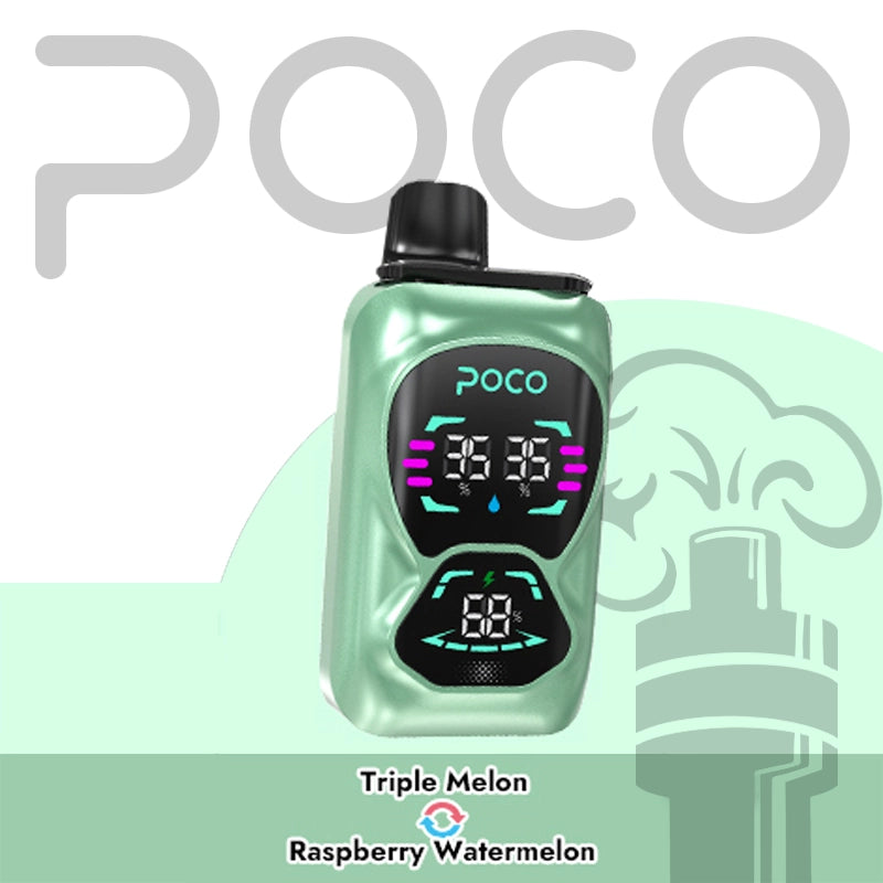 POCO DOUBLE 26000 TRIPLE MELON & RASPBERRY WATERMELON 5%