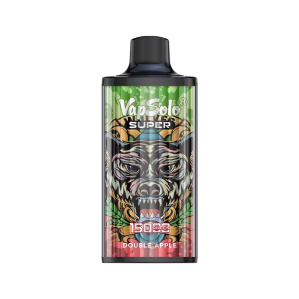 VAPSOLO SUPER 15000 DOUBLE APPLE 5%