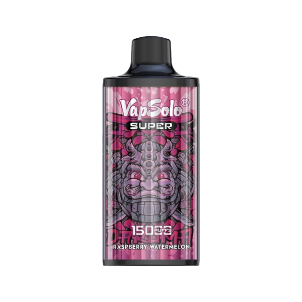 VAPSOLO SUPER 15000 RASPBERRY WATERMELON 5%