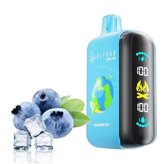 ELFBAR RAYA D3 25000 BLUEBERRY ICE 5%