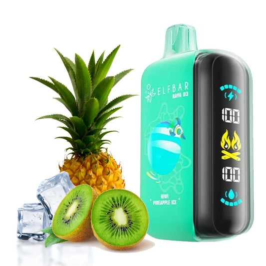 ELFBAR RAYA D3 25000 KIWI PINEAPPLE ICE 5%