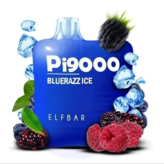 ELFBAR PI 9000 BLUE RAZZ ICE 5%