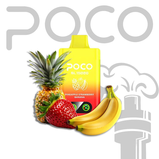 POCO SL 15000 PINEAPPLE STRAWBERRY BANANA 5%