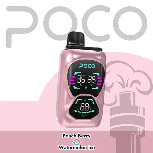 POCO DOUBLE 26000 PEACH BERRY & WATERMELON ICE 5%