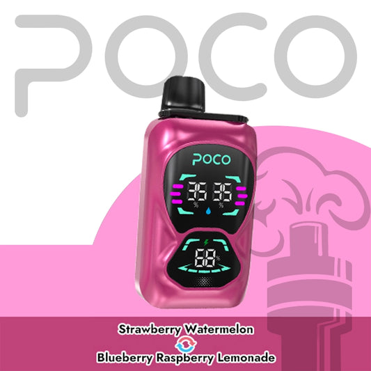 POCO DOUBLE 26000 ALOE GRAPE & BLUEBERRY CHERRY COLA 5%