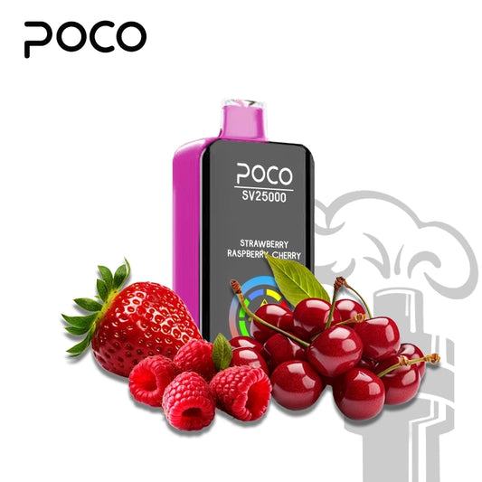 POCO SV 25000 STRAWBERRY RASPBERRY CHERRY 5%
