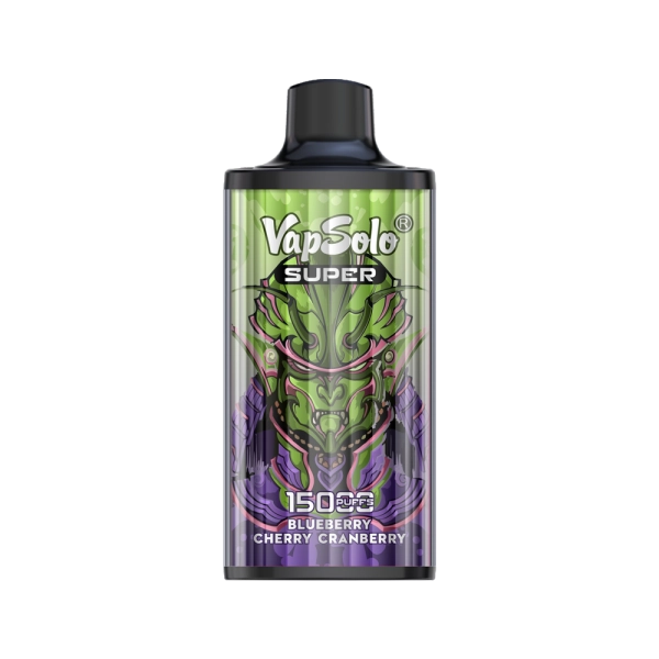 VAPSOLO SUPER 15000 BLUEBERRY CHERRY CRANBERRY 5%