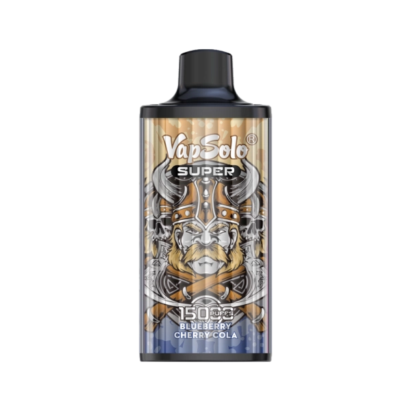 VAPSOLO SUPER 15000 BLUEBERRY CHERRY COLA 5%