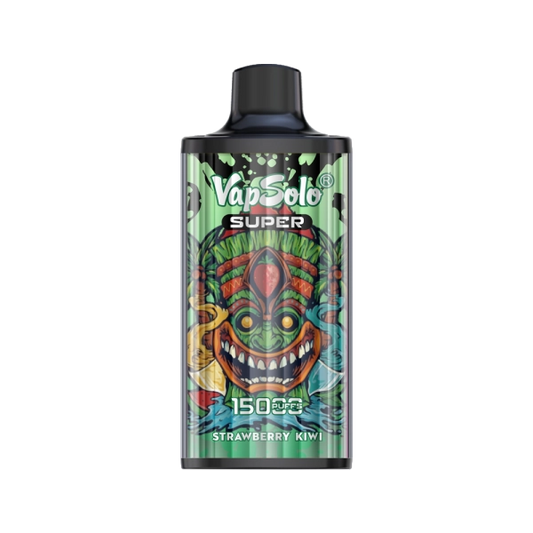 VAPSOLO SUPER 15000 STRAWBERRY KIWI 5%