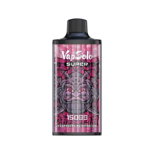 VAPSOLO SUPER 15000 RASPBERRY WATERMELON 5%