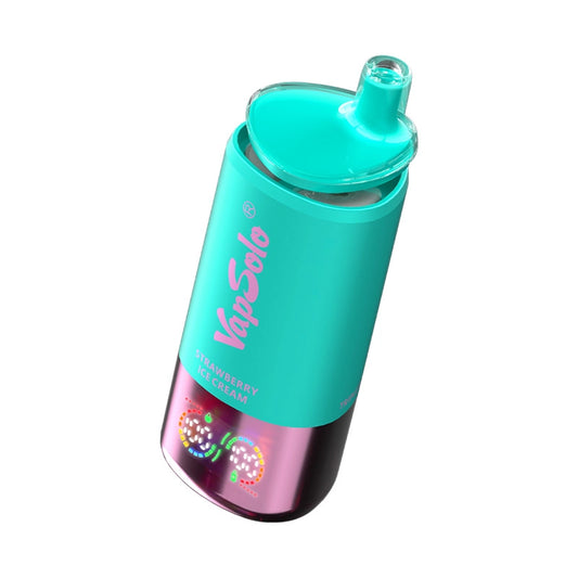 VAPSOLO TRIPLE 30000 WATERMELON ICE & STRAWBERRY ICE CREAM & TRIPLE MELON 5%