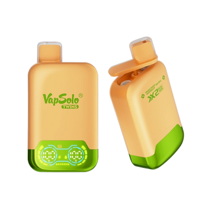 VAPSOLO TWINS 20000 ORANGE MANGO WATERMELON & RED BULL 5%