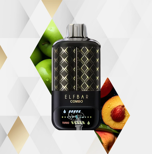 ELFBAR COMBO 25000 APPLE & JUICY PEACH 5%