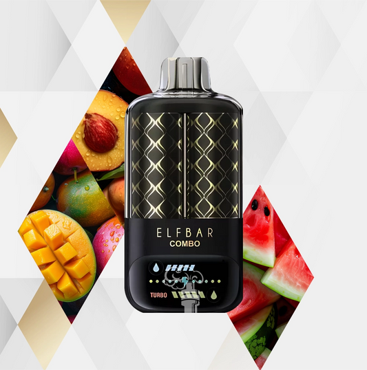 ELFBAR COMBO 25000 PEACH MANGO & WATERMELON 5%