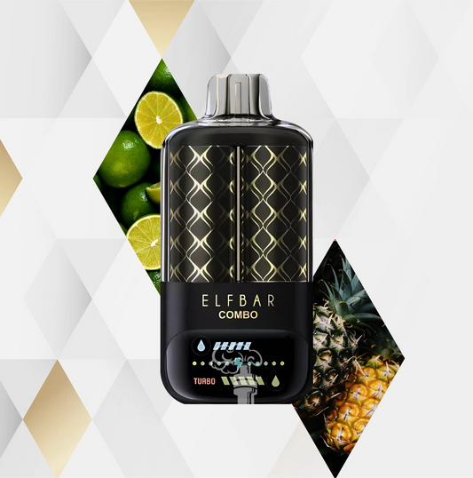 ELFBAR COMBO 25000 LIME & PINEAPPLE 5%