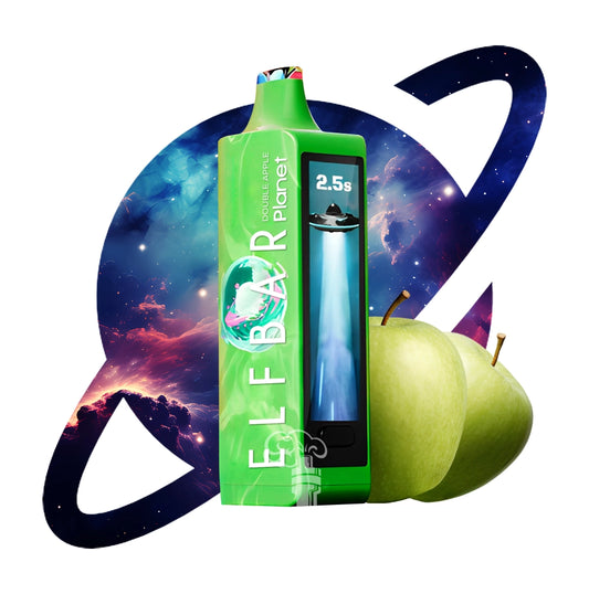 ELFBAR PLANET 25000 DOUBLE APPLE 5%
